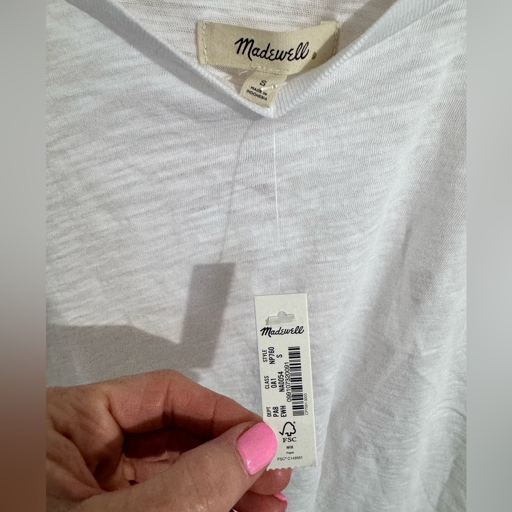 Madewell•Size S•T-Shirt•NWT - Picture 4 of 5